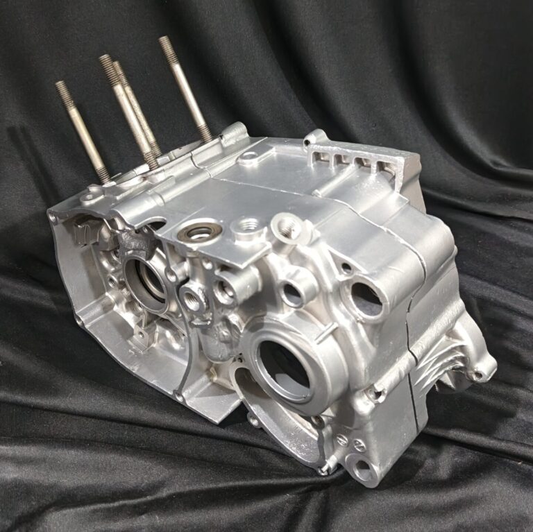 hasil vapor blasting crankcase